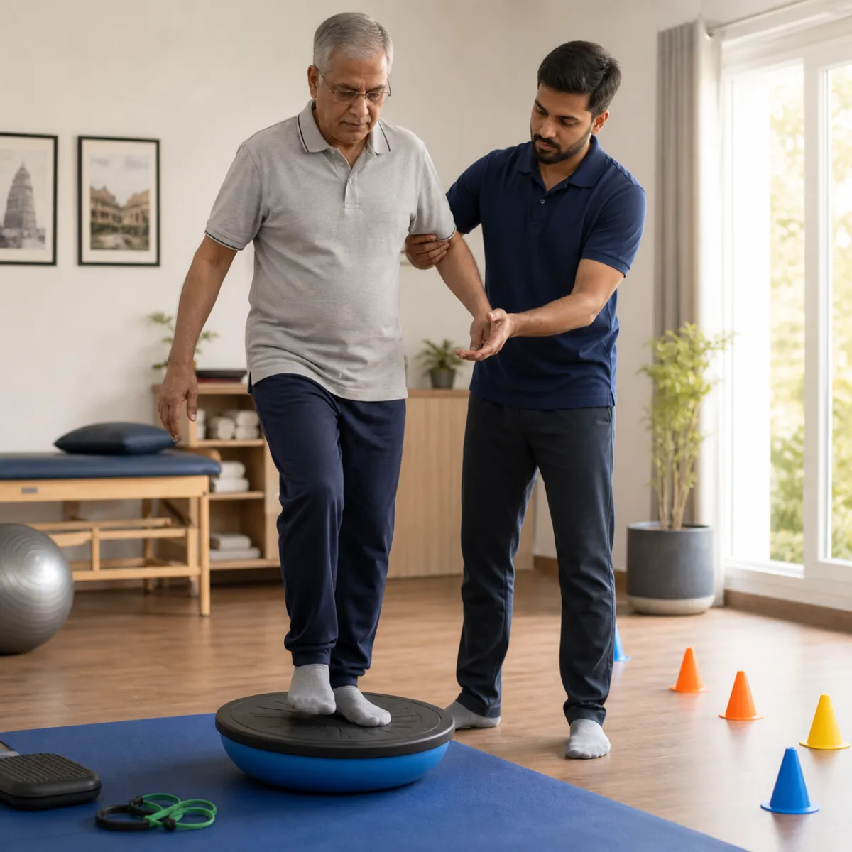 Evidence-informed techniques and equipment used during Balance and Coordination Training in Kolkata