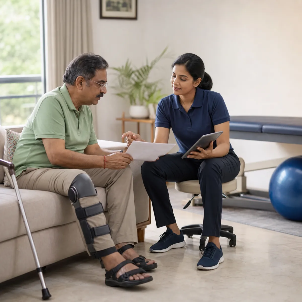 Billing, payment and reimbursement-document support for Home Exercise Therapy Programs in Kolkata