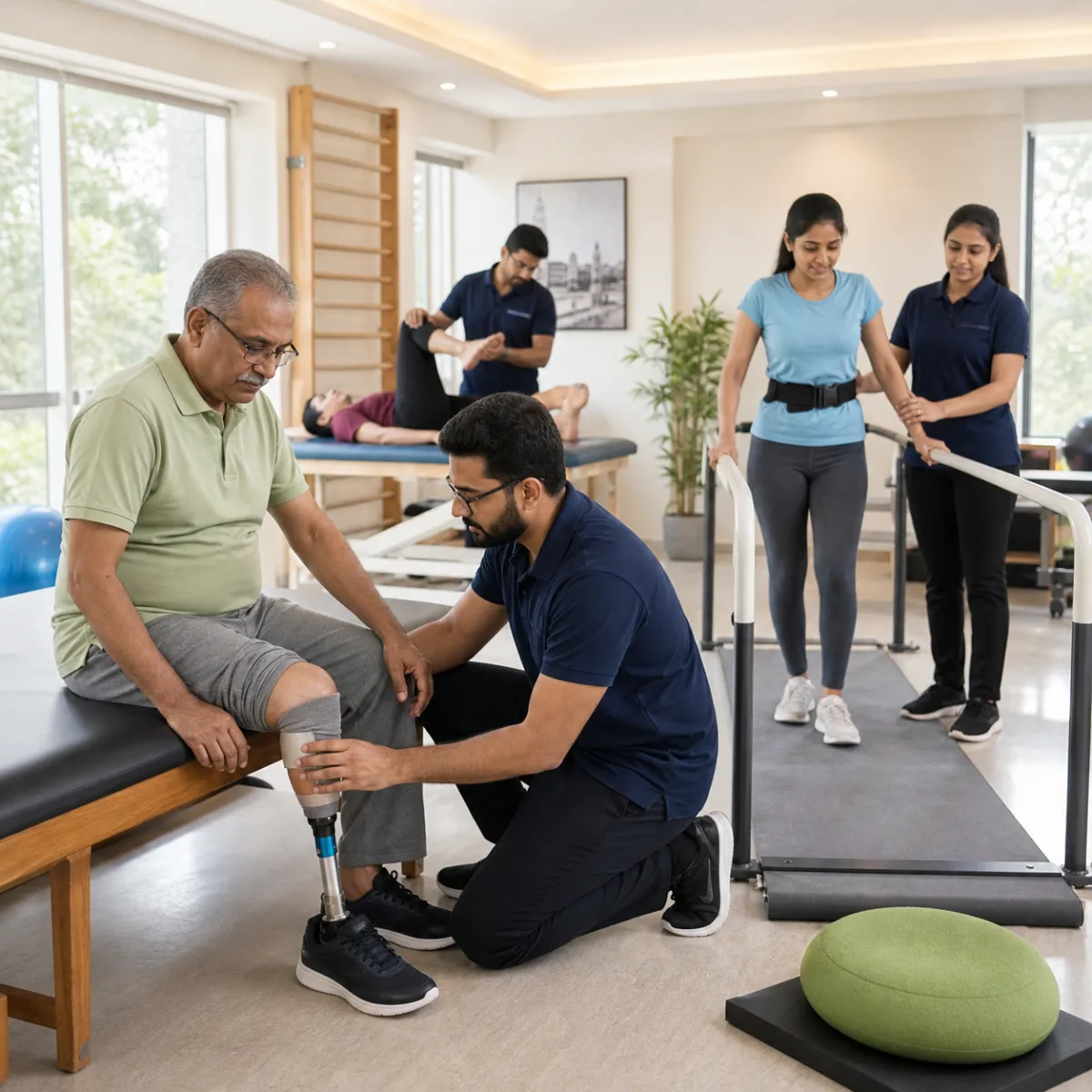 Related physiotherapy and rehabilitation services that may complement Home Exercise Therapy Programs in Kolkata