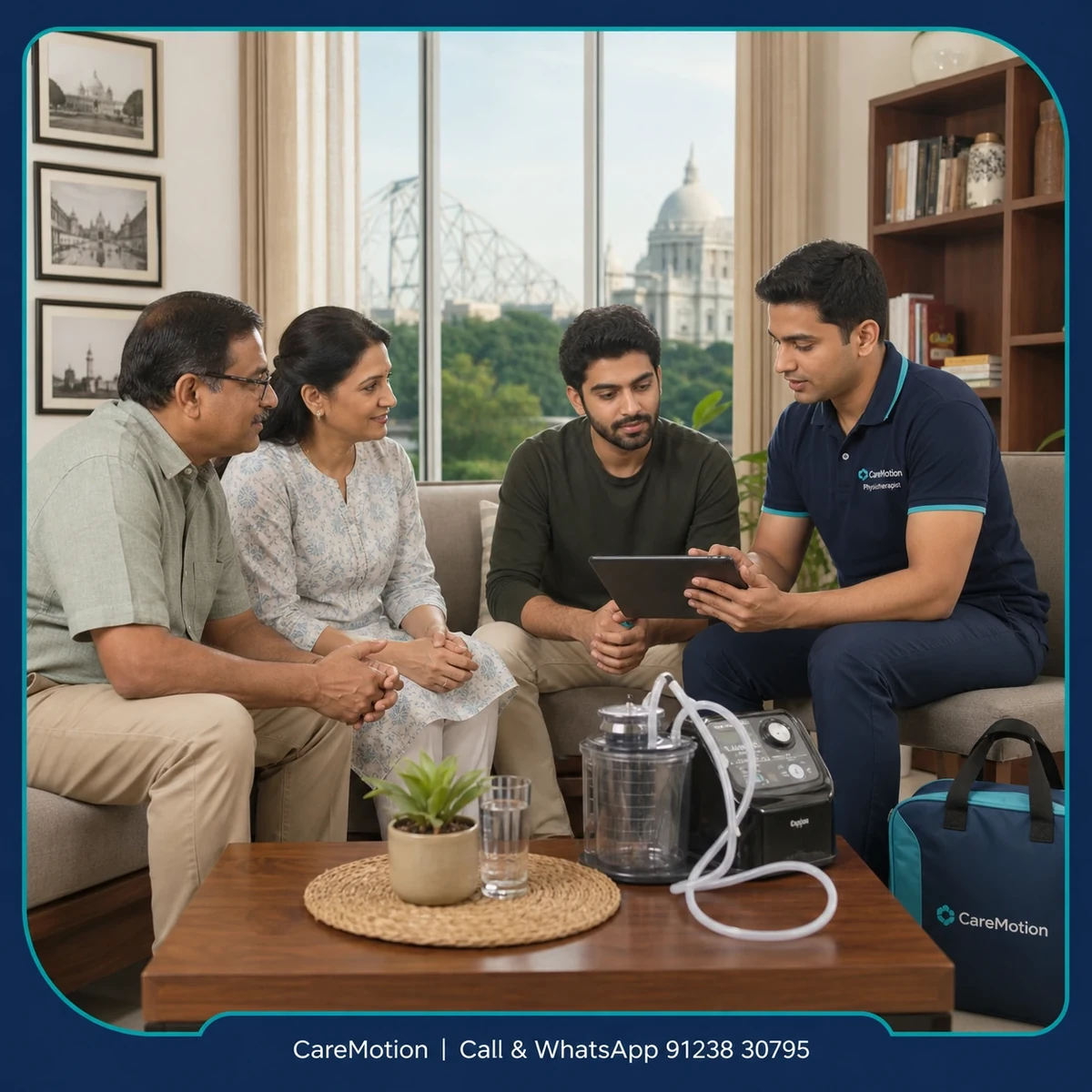 Contact CareMotion to discuss a Chest Physiotherapy assessment appointment in Kolkata