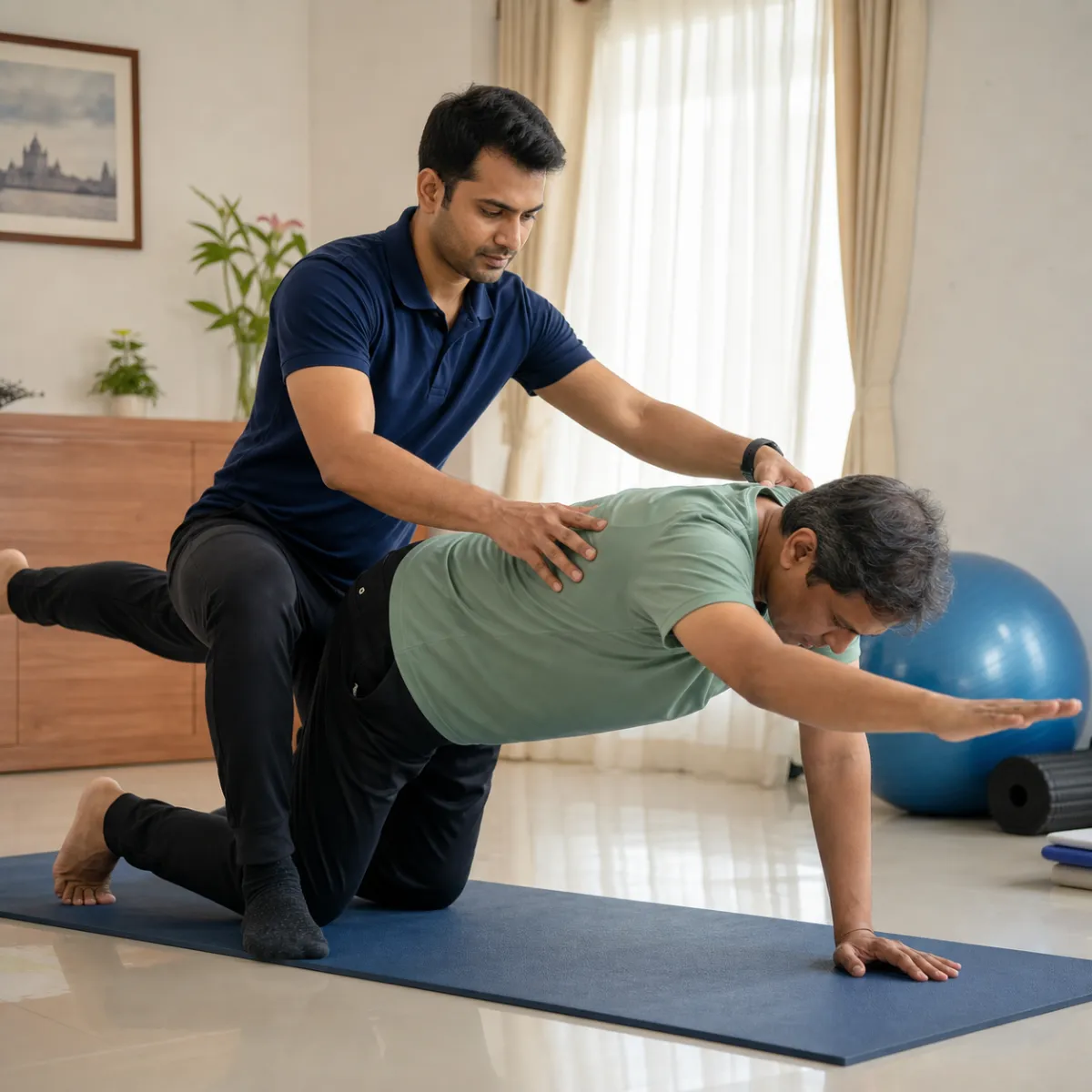 Evidence-informed techniques and equipment used during Chronic Lower Back Pain Rehabilitation in Kolkata