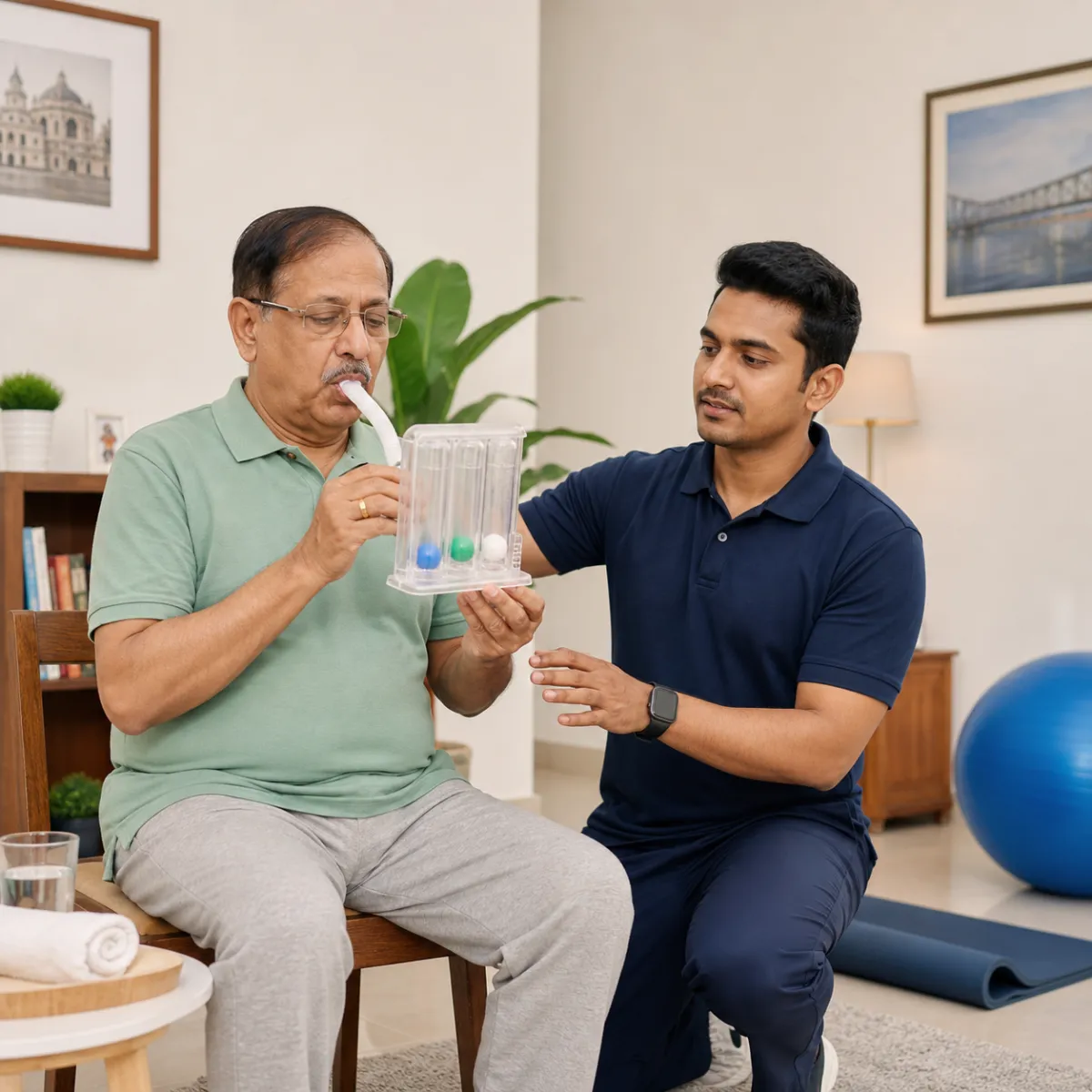Evidence-informed techniques and equipment used during COPD Pulmonary Rehabilitation in Kolkata