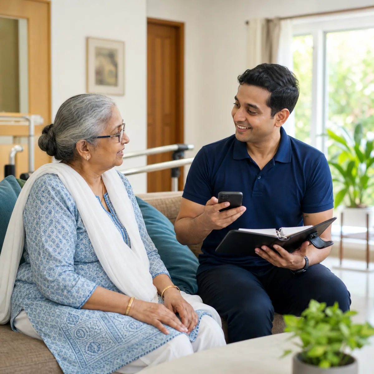 Contact CareMotion to discuss a Dementia and Alzheimer's Mobility Care appointment in Kolkata