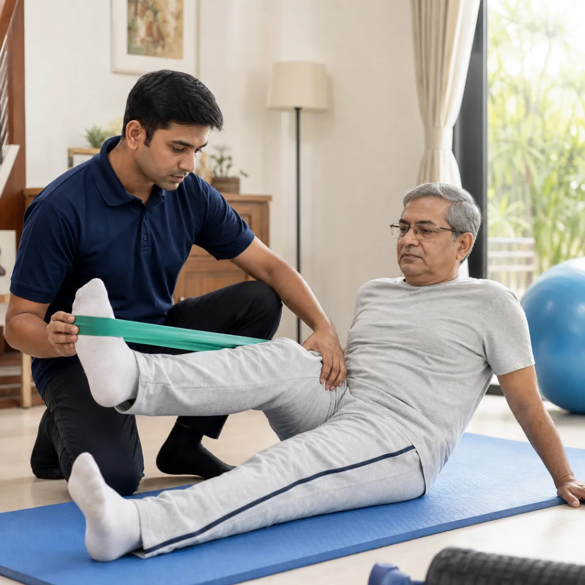 Evidence-informed techniques and equipment used during Home Physiotherapy in Kolkata
