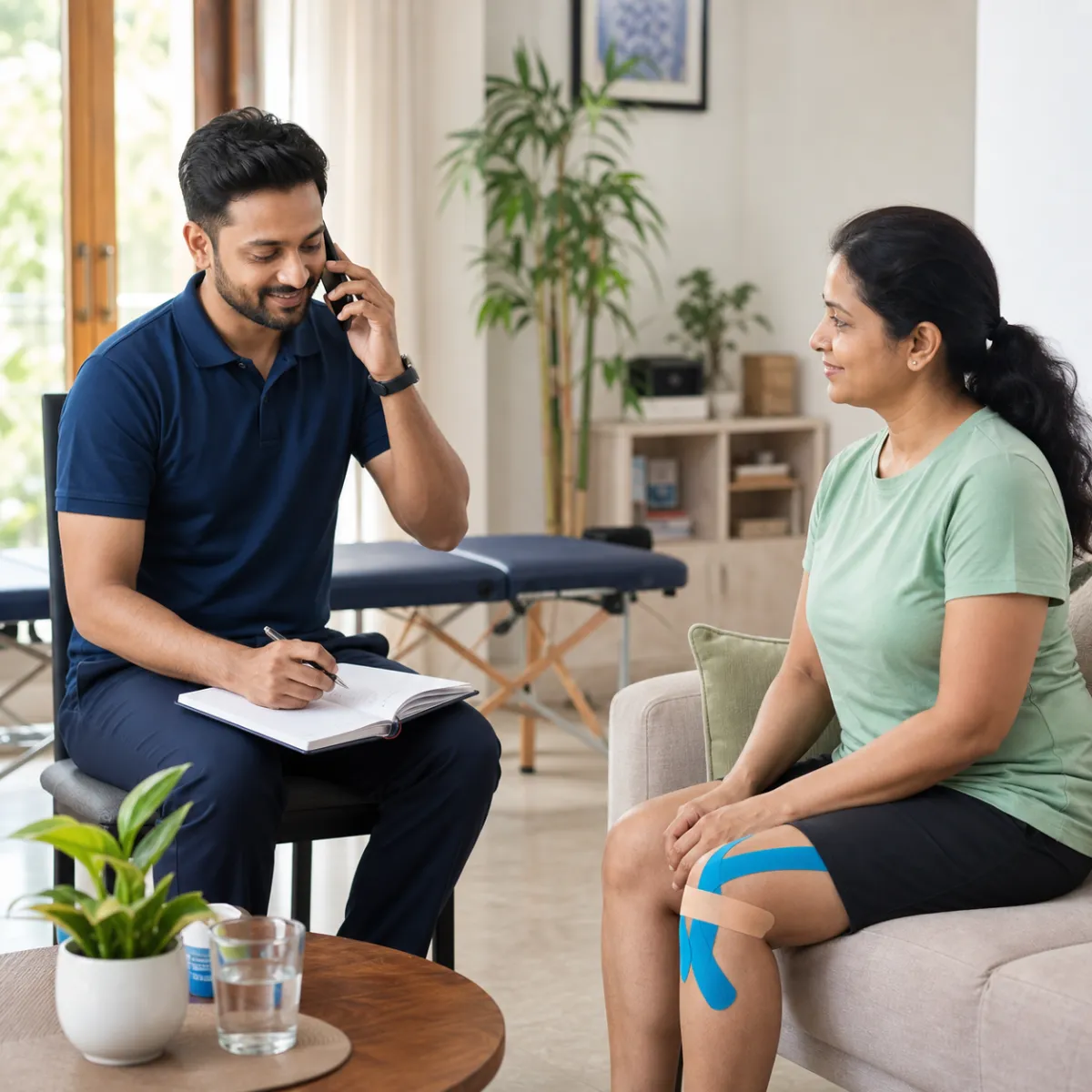 Contact CareMotion to discuss a Kinesio Taping appointment in Kolkata