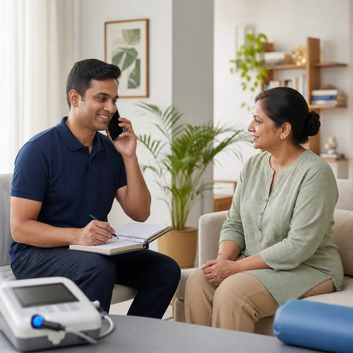 Contact CareMotion to discuss a Low-Level Laser Therapy appointment in Kolkata