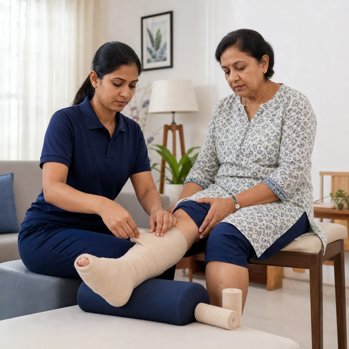 Evidence-informed techniques and equipment used during Lymphedema Management in Kolkata