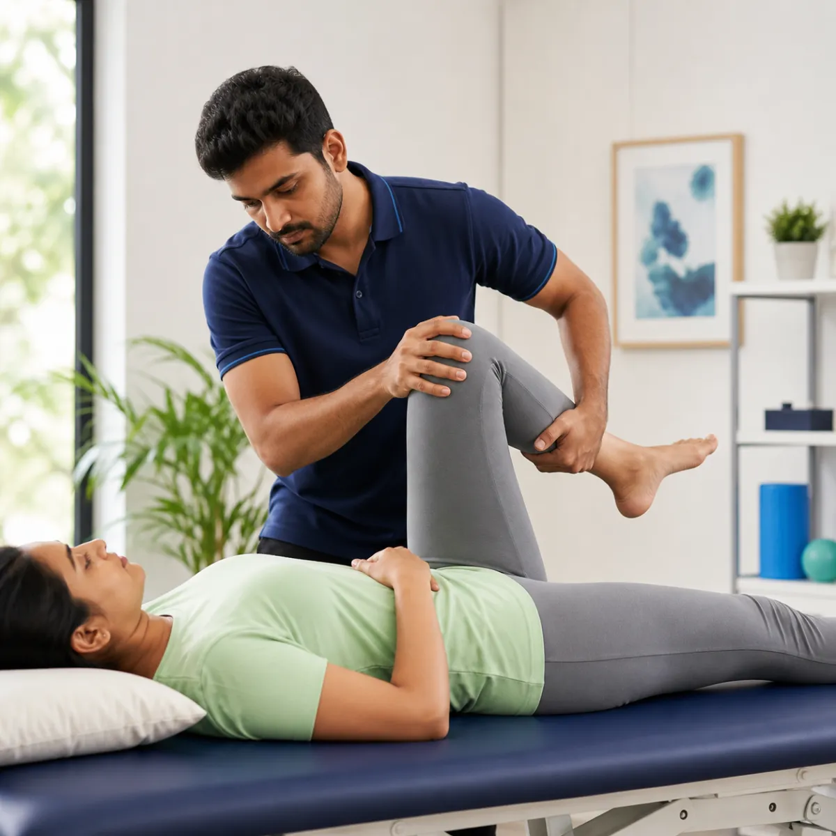 Evidence-informed techniques and equipment used during Manual Therapy & Joint Mobilization in Beliaghata