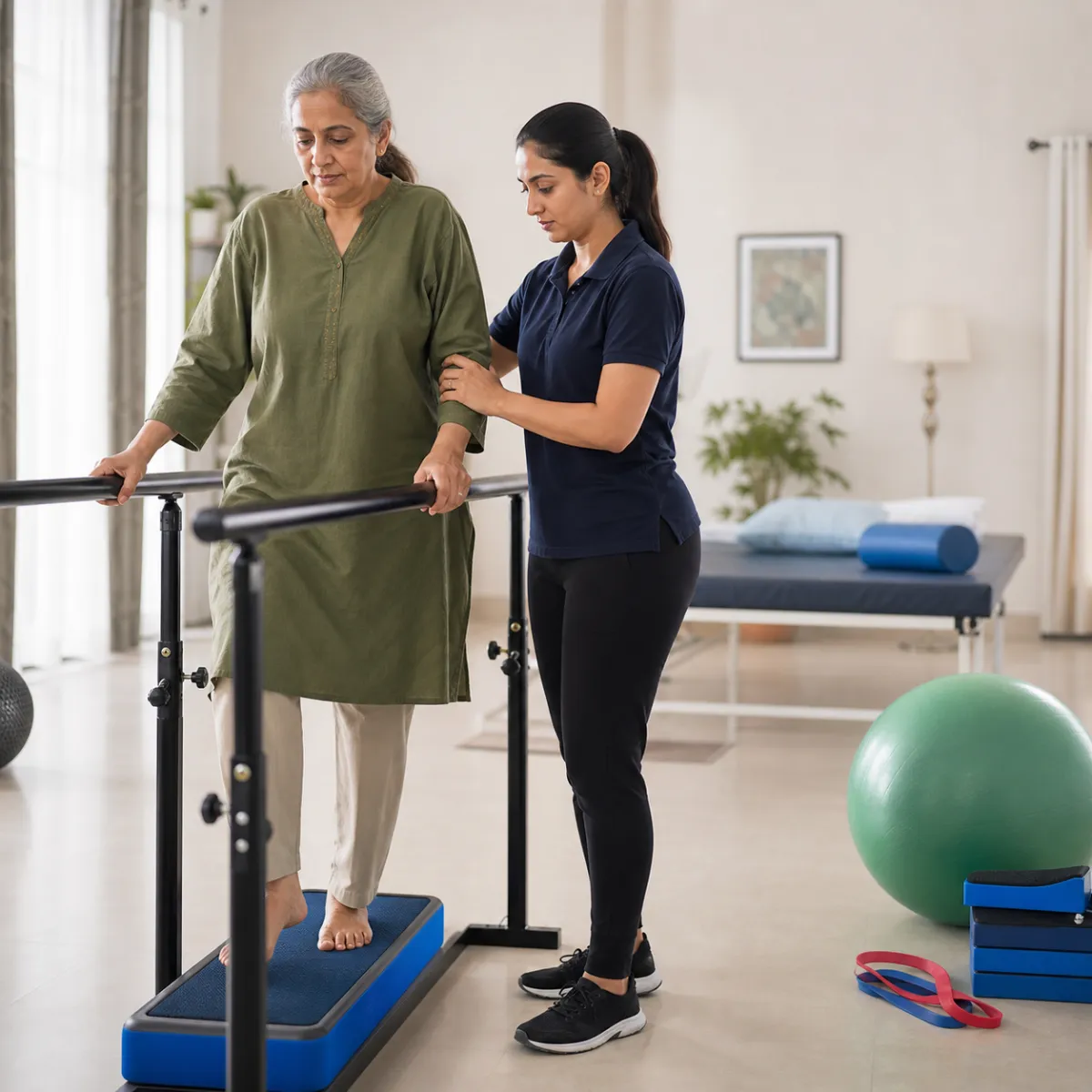 Evidence-informed techniques and equipment used during Multiple Sclerosis Rehabilitation in Kolkata