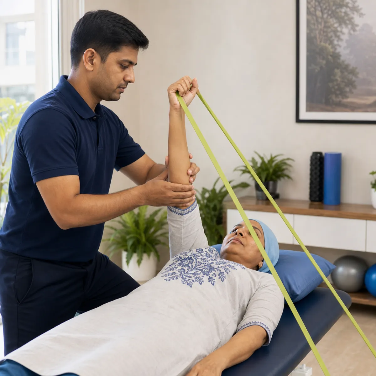 Evidence-informed techniques and equipment used during Oncology Physiotherapy in Kolkata