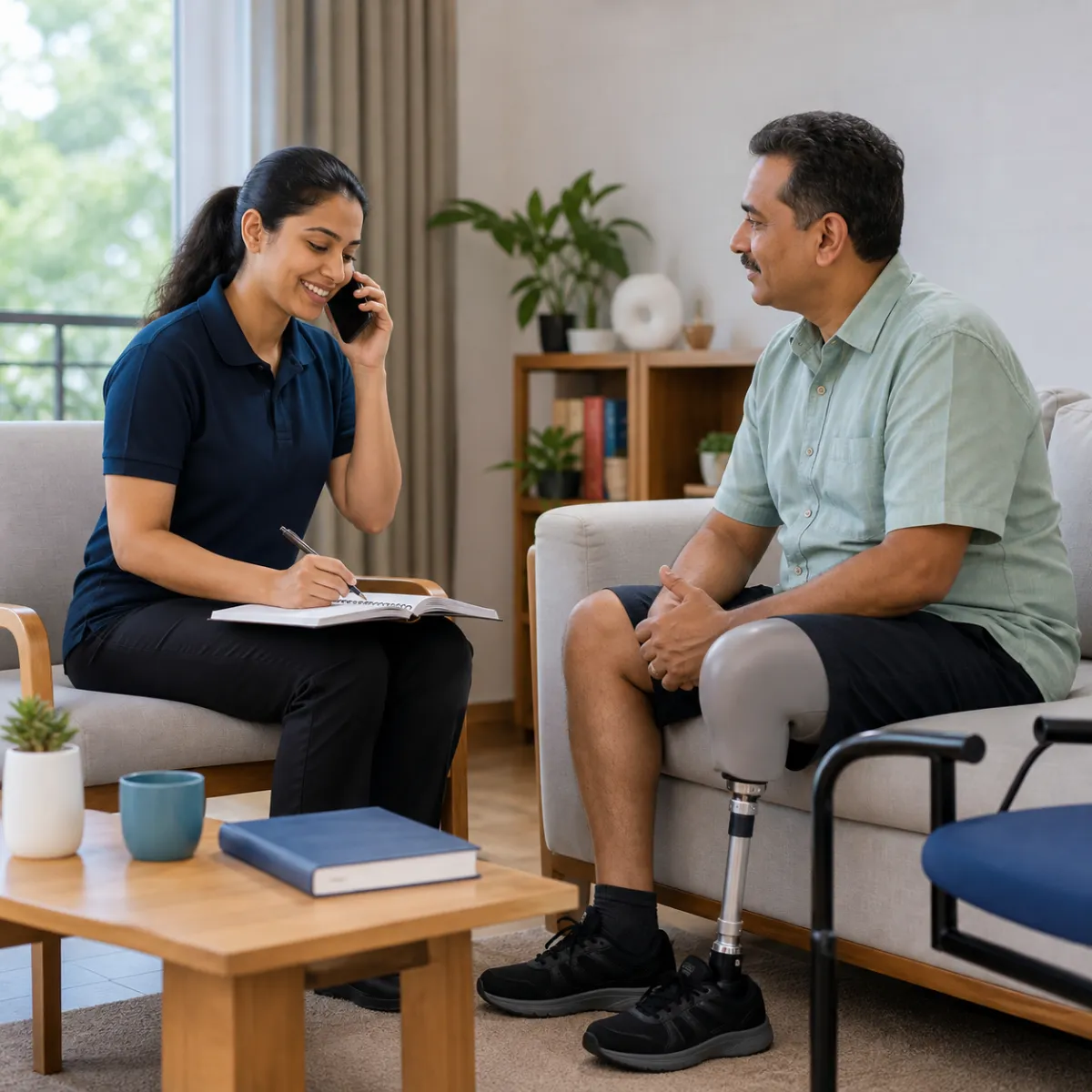 Contact CareMotion to discuss an Orthotic and Prosthetic Support appointment in Kolkata