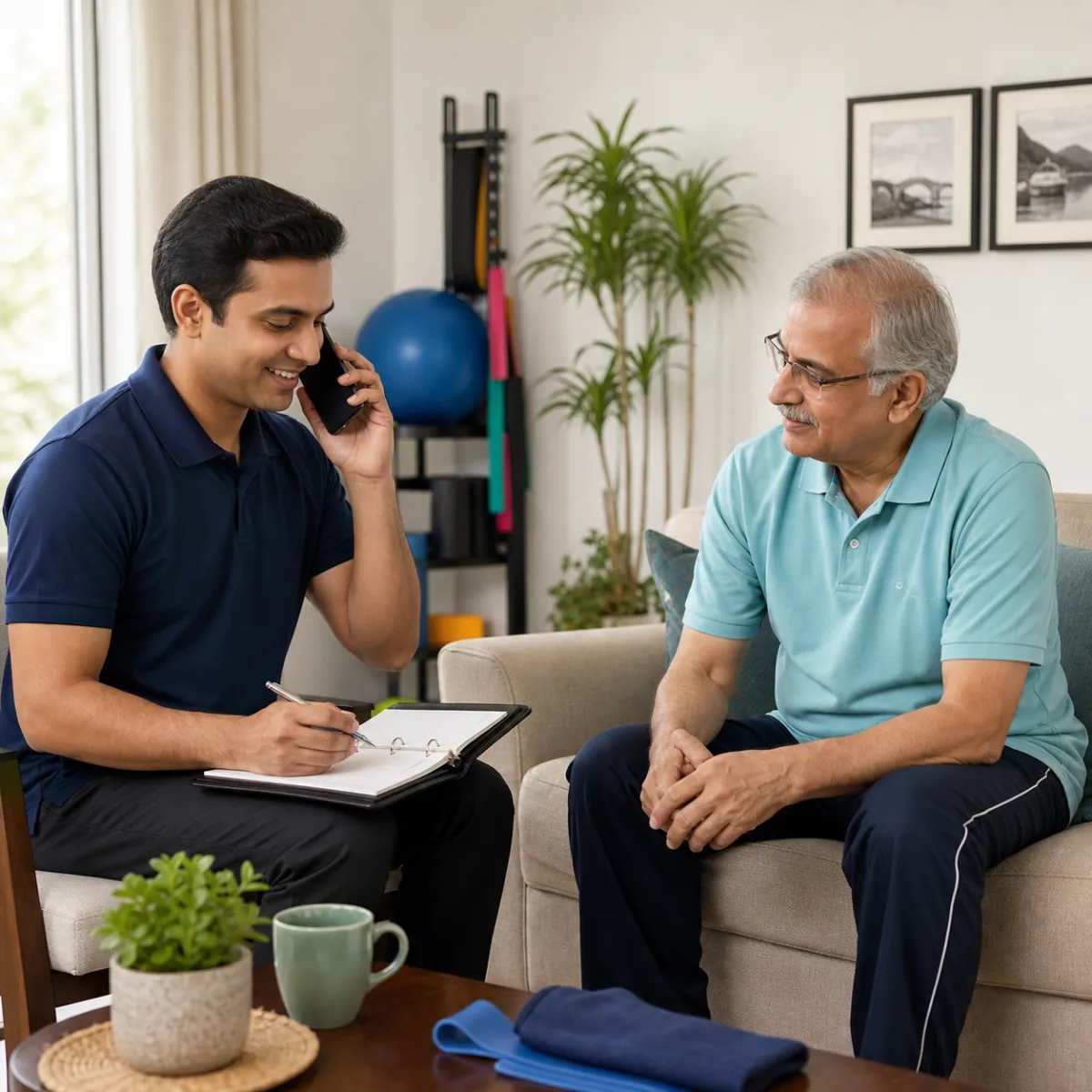 Contact CareMotion to discuss a Parkinson's Physiotherapy appointment in Kolkata