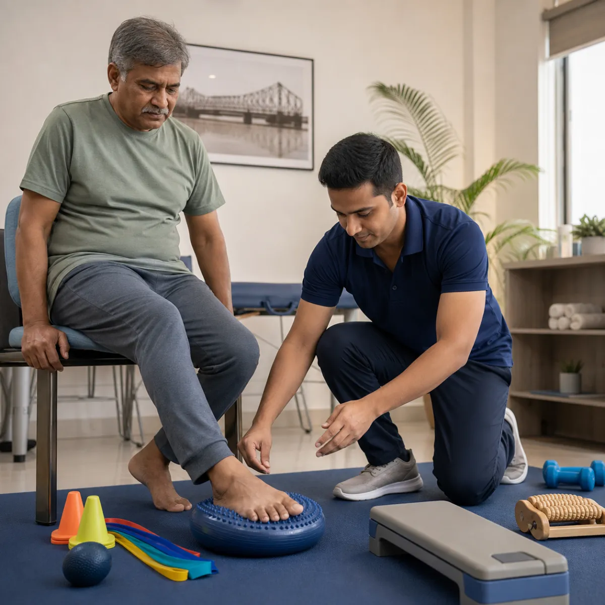 Evidence-informed techniques and equipment used during Peripheral Neuropathy Rehabilitation in Kolkata
