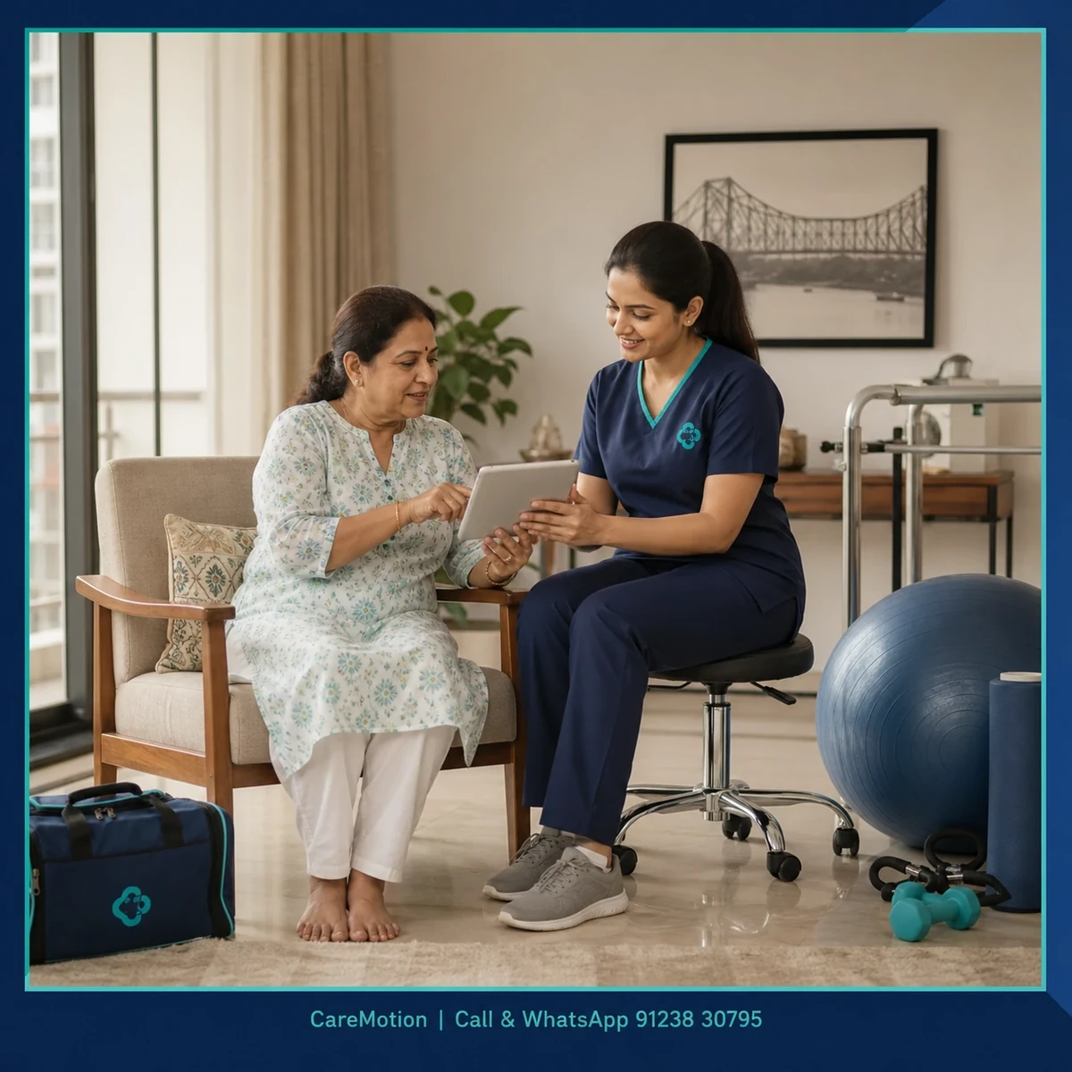 Contact CareMotion to book expert local physiotherapy services in Park Circus
