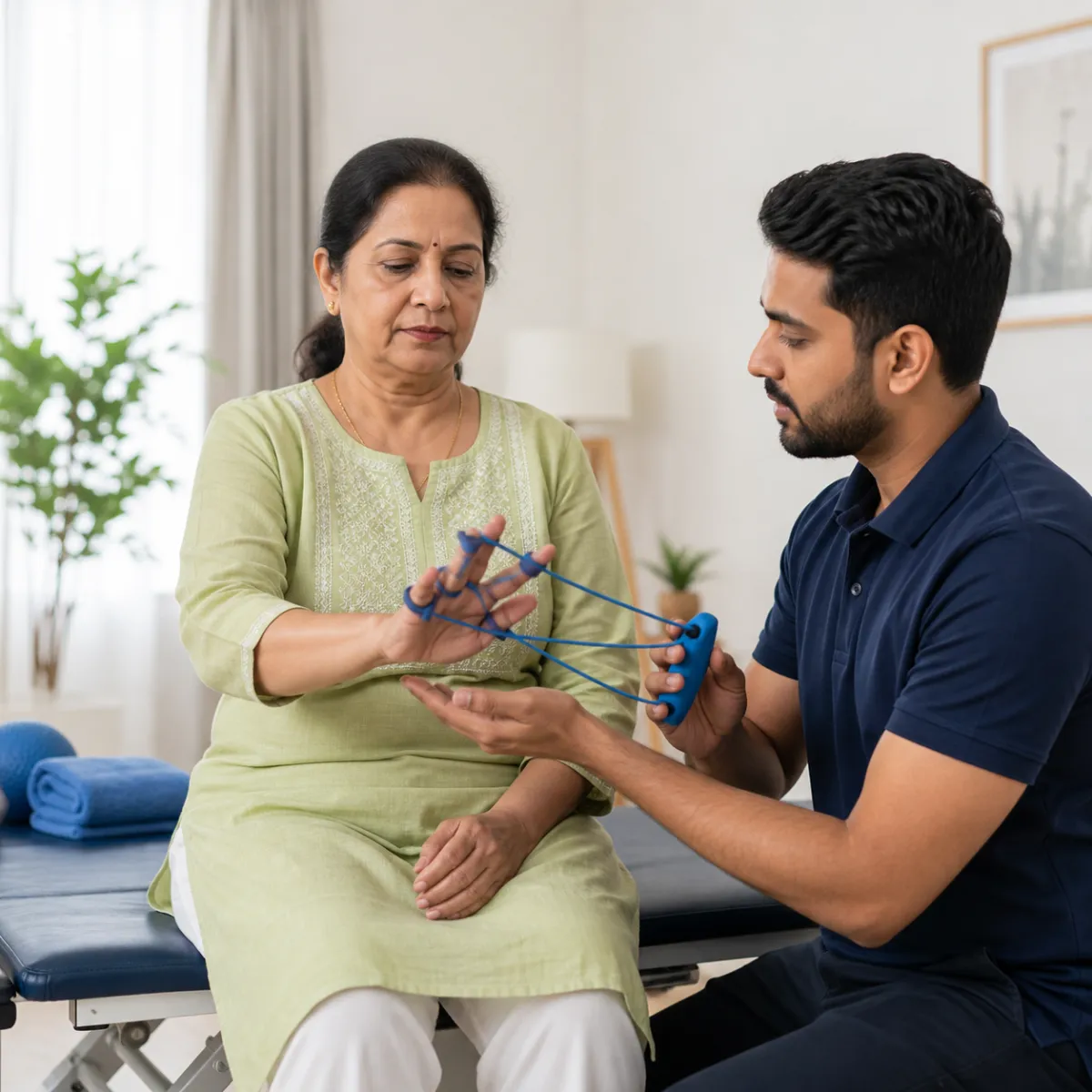 Evidence-informed techniques and equipment used during Rheumatoid Arthritis Rehabilitation in Kolkata