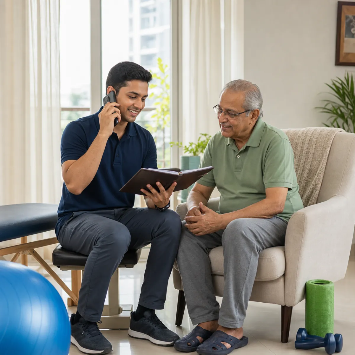 Contact CareMotion to discuss a Senior Health and Mobility Check-Up appointment in Kolkata