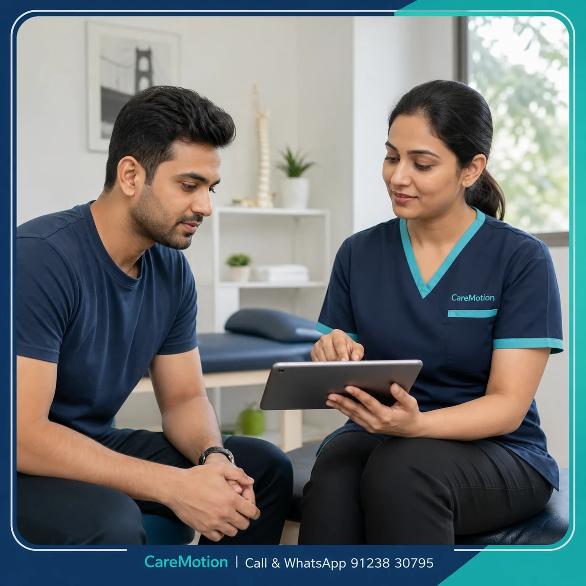 Contact CareMotion to discuss a TMJ Physiotherapy assessment in Kolkata