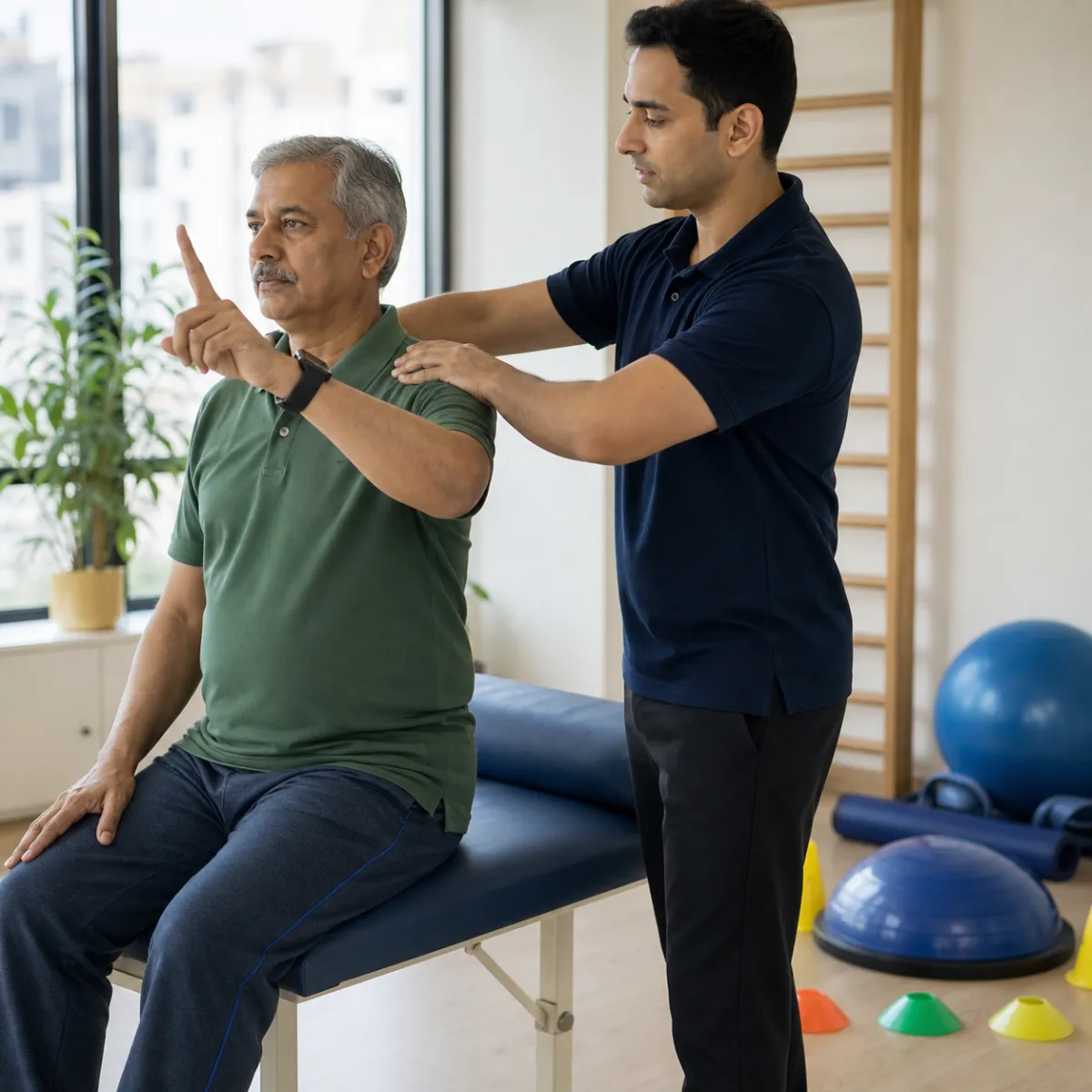Evidence-informed techniques and equipment used during Vestibular Rehabilitation in Kolkata