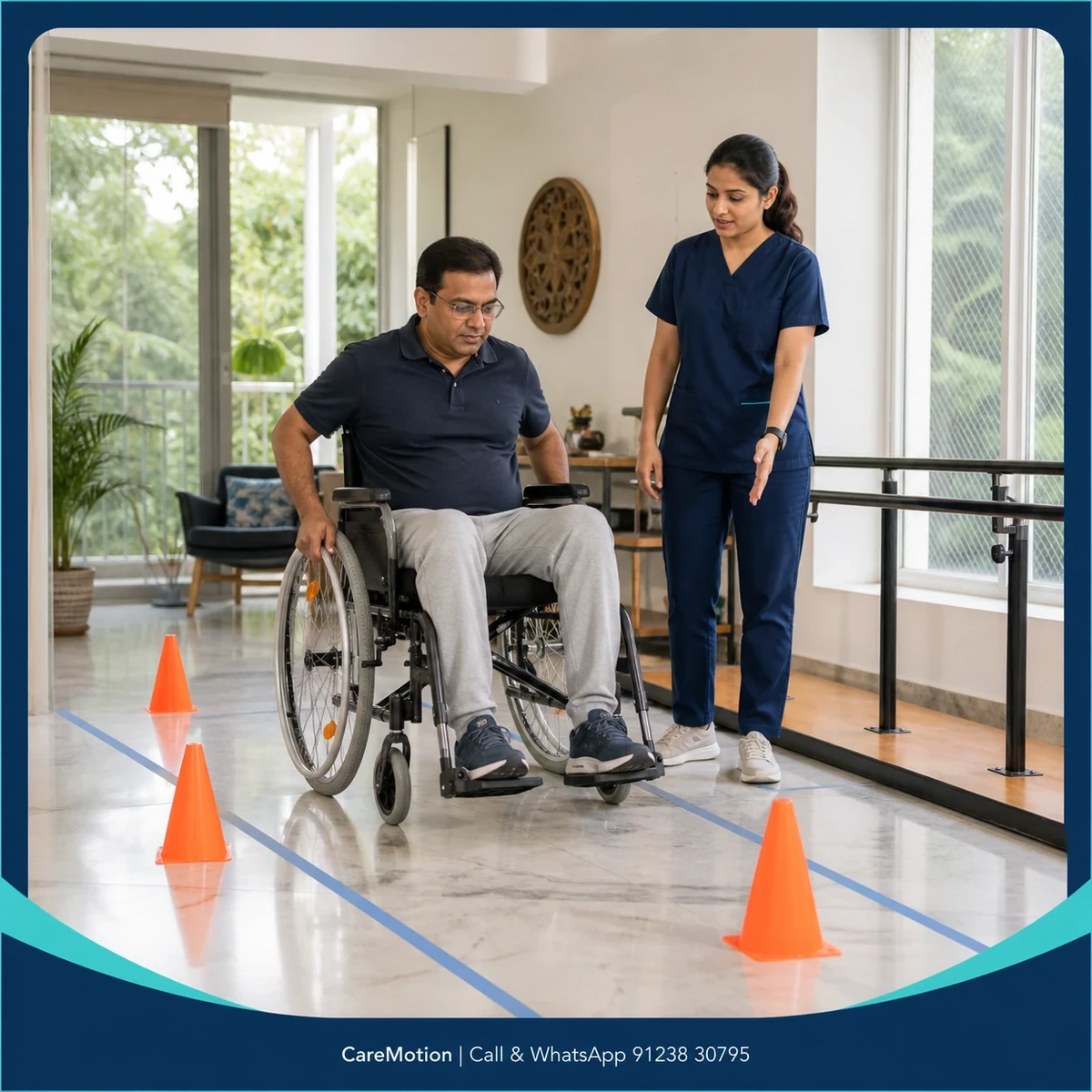 Evidence-informed techniques and equipment used during Wheelchair Assessment and Training in Kolkata